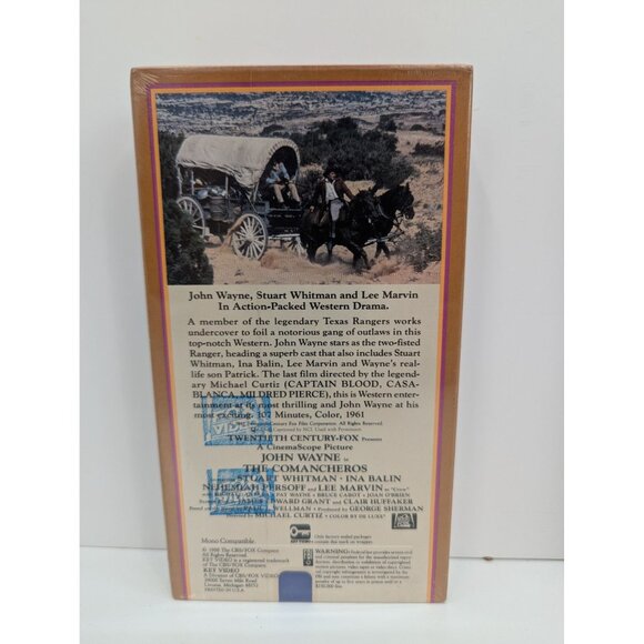 John Wayne VHS Movies Multiple Titles Lot of 6 Factory Sealed Read Description - Picture 3 of 14